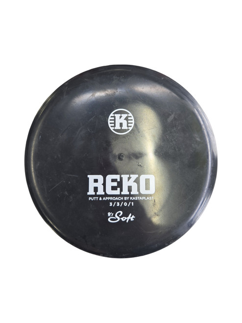 Vist Large View of Product Image Which is Used Kastaplast REKO Disc Golf Putter Black