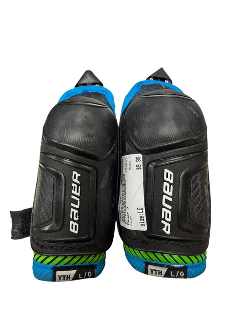 Vist Large View of Product Image Which is Used Bauer X Youth Elbow Pads LG