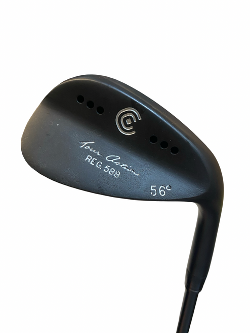 Vist Large View of Product Image Which is Used Cleveland TOUR ACTION REG 588 Golf Wedge Mens RH 56 Degree