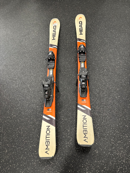Vist Large View of Product Image Which is Used Head AMBITION SKIS Mens DH Ski/Binding Orange 150 cm
