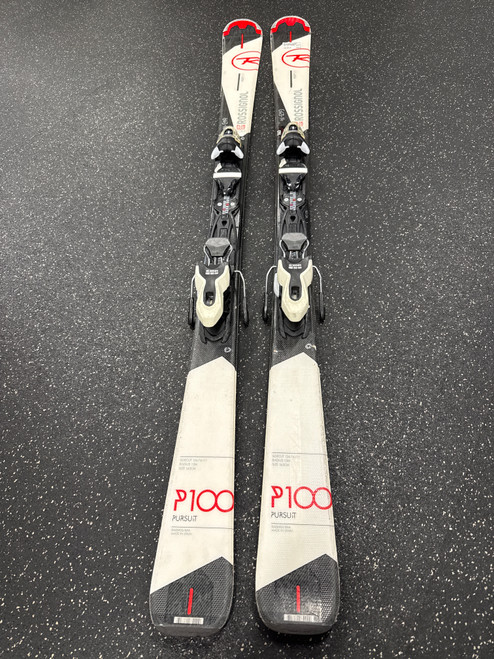 Vist Large View of Product Image Which is Used Rossignol PURSUIT 100 Mens DH Ski/Binding White 163 cm