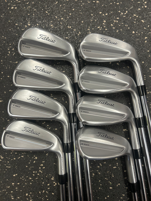 Vist Large View of Product Image Which is Used Titleist 2025 T150 Mens Iron Set RH 4I-GW/AW