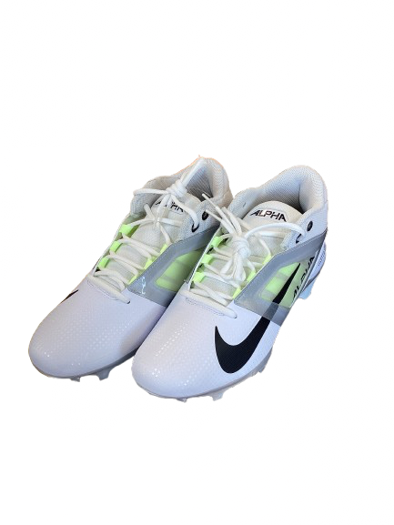 Vist Large View of Product Image Which is Used Nike ALPHA BB/SB Cleats White Senior 10