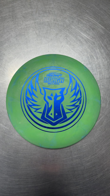 Vist Large View of Product Image Which is Used Discraft ROACH Disc Golf Putter Green