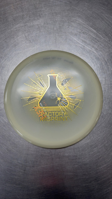 Vist Large View of Product Image Which is Used Axiom HEX Disc Golf Mid Range White