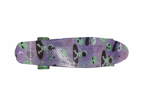Vist Large View of Product Image Which is Used ALIEN Complete Skateboard Purple Regular