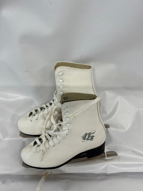 Vist Large View of Product Image Which is Used CCM CCM WHITE SKATES Youth Hockey Skate Youth 08.0