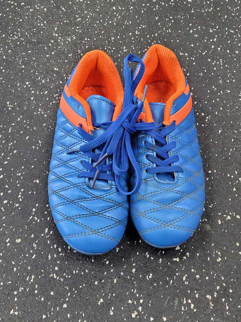 Vist Large View of Product Image Which is Used Soccer Cleats Royal Blue Youth 13.0
