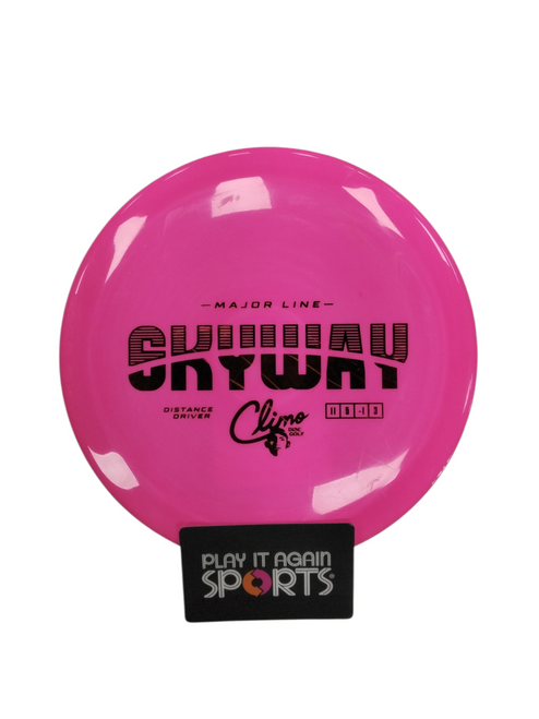 Vist Large View of Product Image Which is Used CLIMO SKYWAY Disc Golf Driver Pink