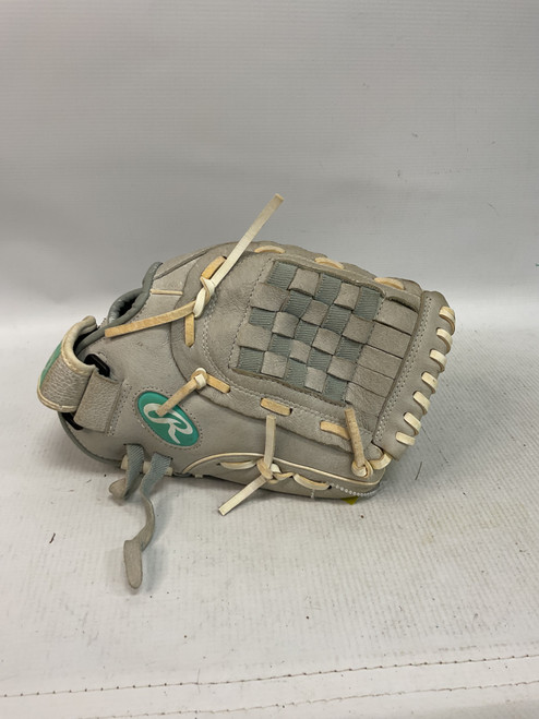 Vist Large View of Product Image Which is Used Rawlings GOLD GLOVE SCSB110M BB/SB Glove RH Throw Beige 11"