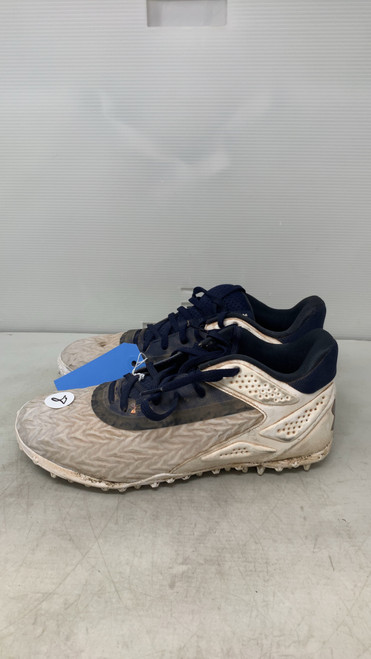 Vist Large View of Product Image Which is Used Under Armour BASEBALL CLEAT BB/SB Cleats White Senior 8