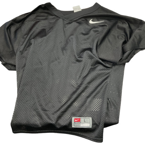 Vist Large View of Product Image Which is Nike PRACTICE JERSEY FB Top Adult Black LG