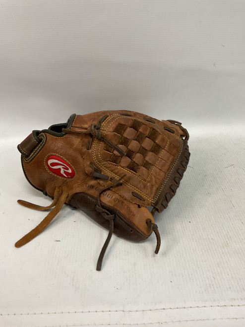 Vist Large View of Product Image Which is Used Rawlings PLAYER PREFERRED BB/SB Glove RH Throw Brown 11"