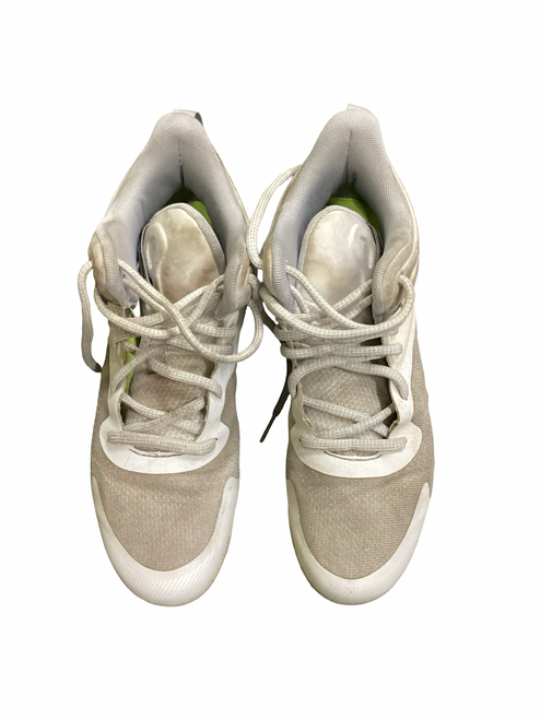 Vist Large View of Product Image Which is Used Under Armour Adult FB Cleats White Senior 7