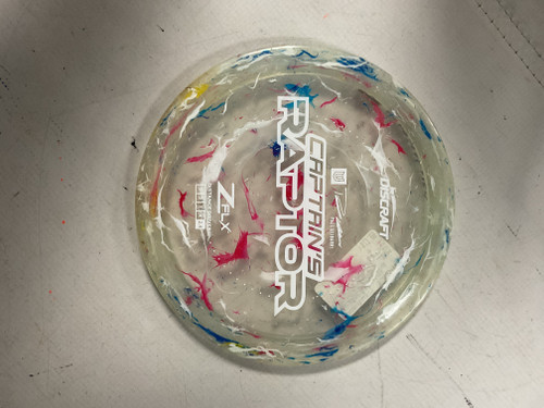 Vist Large View of Product Image Which is Used Discraft Z FLX CAPTAINS RAPTOR Disc Golf Driver None