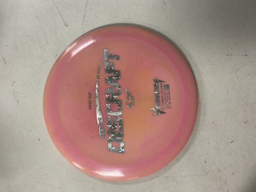 Vist Large View of Product Image Which is Used Discraft ESP VENOM Disc Golf Driver Pink