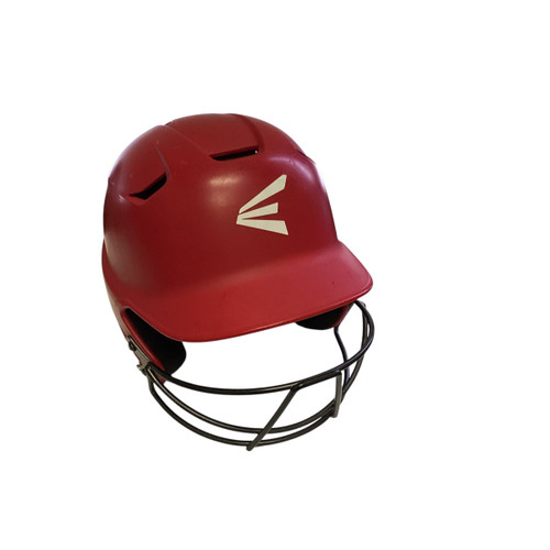 Vist Large View of Product Image Which is Used Easton RED HELMET Batting Helmet w/Mask Red MD