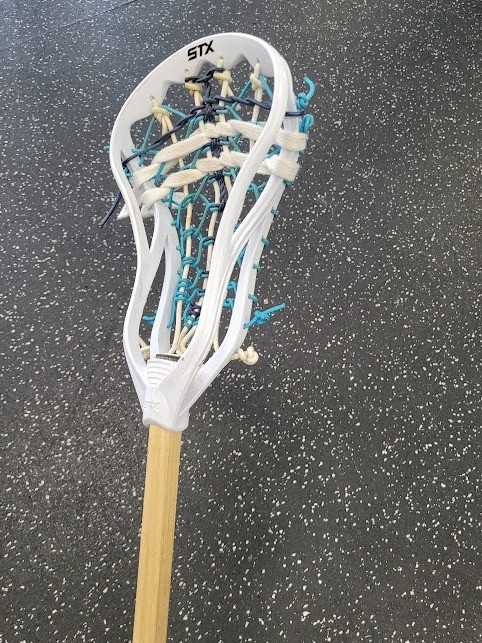 Vist Large View of Product Image Which is Used STX RIPWOOD FIDDLESTX Jr Atk/Mid Complete Stick White