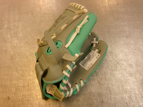 Vist Large View of Product Image Which is Used Rawlings PLAYER SERIES BB/SB Glove RH Throw Grey 11"