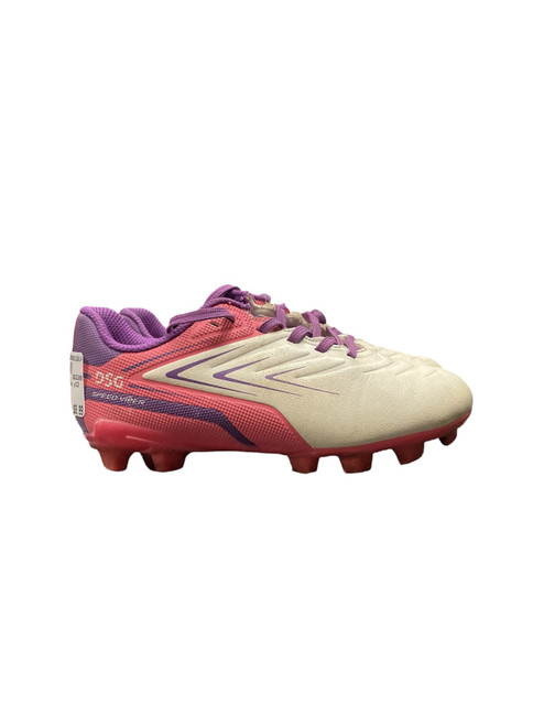 Vist Large View of Product Image Which is Used Soccer Cleats White Youth 13.0