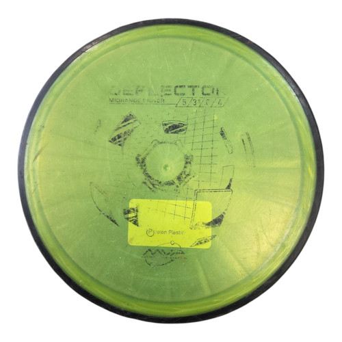 Vist Large View of Product Image Which is Used MVP PROTON DEFLECTOR Disc Golf Mid Range Green 176g