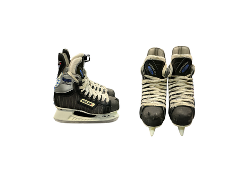 Vist Large View of Product Image Which is Used Bauer SUPREME CLASSIC SILVER Senior Hockey Skate Senior 6