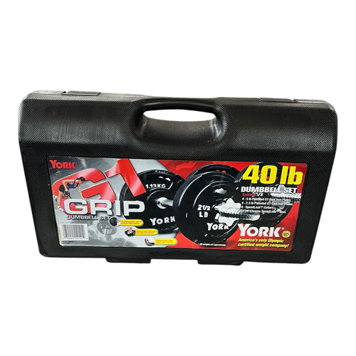 Vist Large View of Product Image Which is Used York Adj Dumbbells 5-40 LB