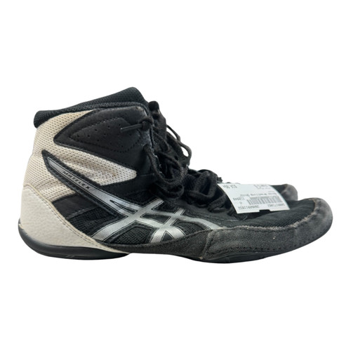 Vist Large View of Product Image Which is Used Asics Wrestling Shoes Black Senior 6