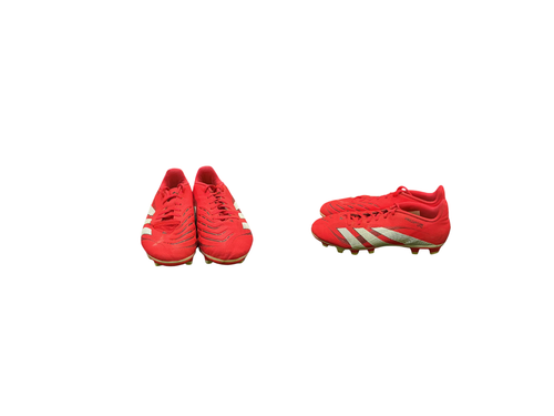 Vist Large View of Product Image Which is Used Adidas PREDATOR Soccer Cleats Red Senior 7.5