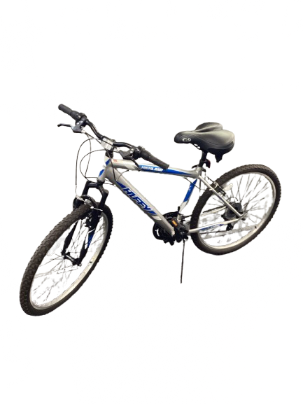 Vist Large View of Product Image Which is Used Huffy HIGH LAND Mountain Bike Mens Grey 48-52cm - 19-20" - LG Frame