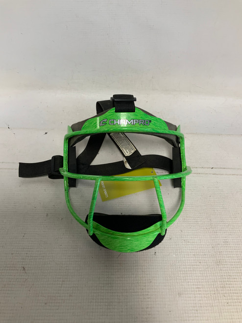 Vist Large View of Product Image Which is Used Christian CMO1Y BB/SB Fielders Mask Green One Size
