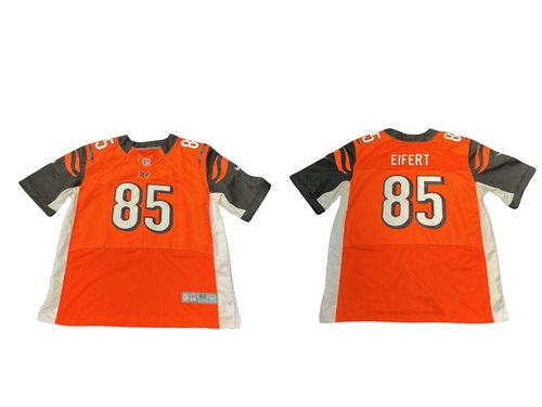 Vist Large View of Product Image Which is Used Nike BENGALS EIFERT JERSEY S.S. Spirit Wear M Orange XL