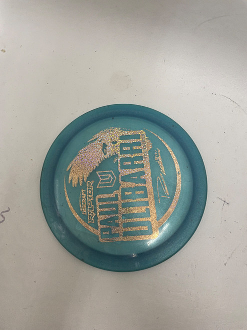 Vist Large View of Product Image Which is Used Discraft RAPTOR Disc Golf Mid Range Royal Blue