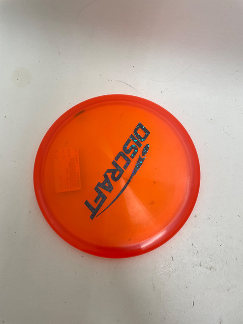 Vist Large View of Product Image Which is Used Discraft ZONE Disc Golf Putter Orange