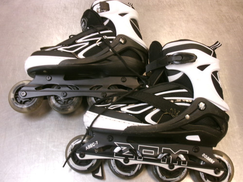 Vist Large View of Product Image Which is Used ZPM SPORTS Senior Rec Fitness Skates Black Senior 9