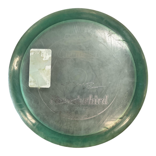 Vist Large View of Product Image Which is Used Innova CHAMP THUNDERBIRD Disc Golf Driver Green 172g