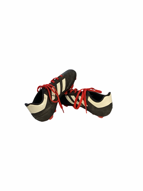 Vist Large View of Product Image Which is Used Adidas Soccer Cleats Black Junior 01