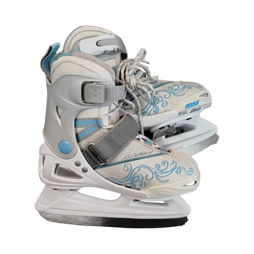 Vist Large View of Product Image Which is Used Bladerunner PHASER G Girls Softboot Skate White Adjustable