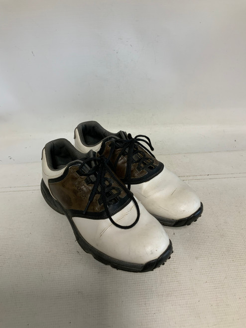 Vist Large View of Product Image Which is Used Foot Joy Mens Golf Shoes Brown Senior 10.5