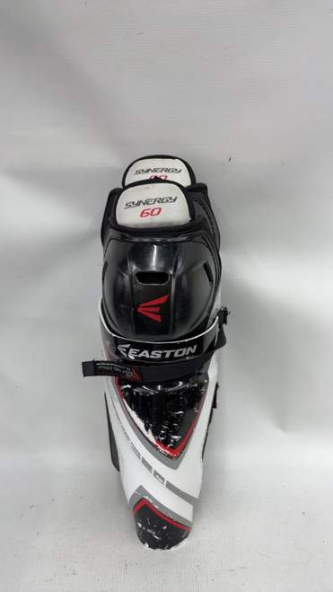 Vist Large View of Product Image Which is Used Easton SYNERGY 60 Senior Shin Guards Black 14"