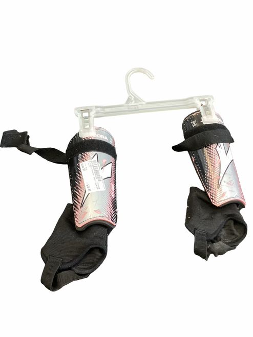 Vist Large View of Product Image Which is Used Diadora Soccer Shin Guards Adult Pink SM