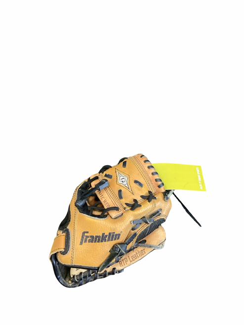 Vist Large View of Product Image Which is Used Franklin RTP BB/SB Glove RH Throw Brown 9 1/2"