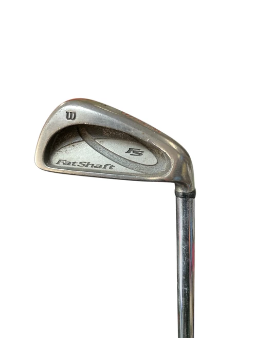 Vist Large View of Product Image Which is Used Wilson FAT SHAFT Mens Individual Iron RH 7 Iron