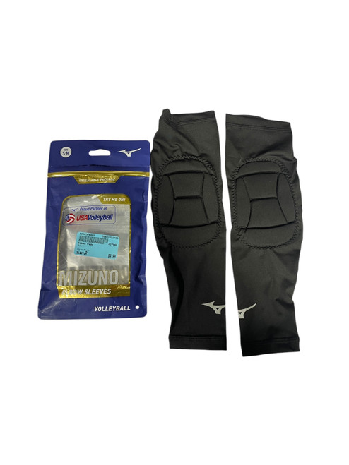 Vist Large View of Product Image Which is Used Mizuno Other VB Arm Pads Black Junior
