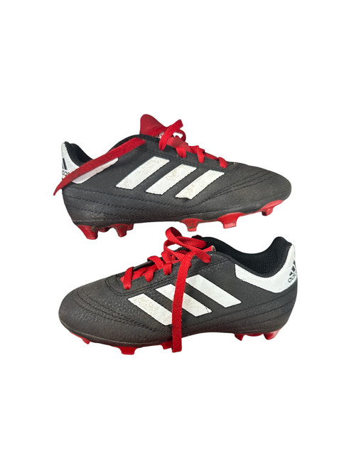 Vist Large View of Product Image Which is Used Adidas Soccer Cleats Black Youth 12.0