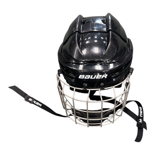 Vist Large View of Product Image Which is Used Bauer IMS 5.0 Helmet Cage Combo Black SM