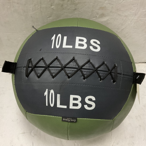 Vist Large View of Product Image Which is Used 10lb Slam Ball Green