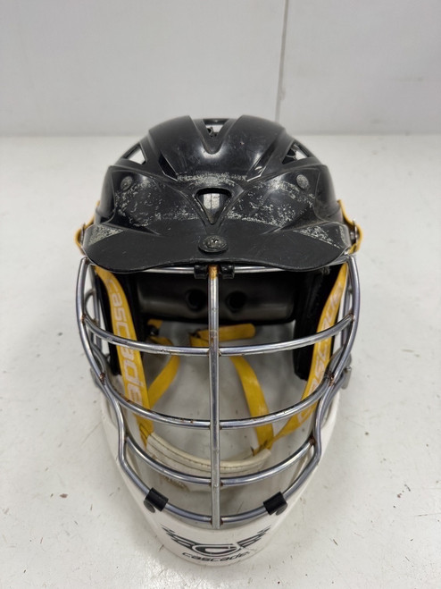 Vist Large View of Product Image Which is Used Cascade CPX R Lacrosse Helmet Black One Size