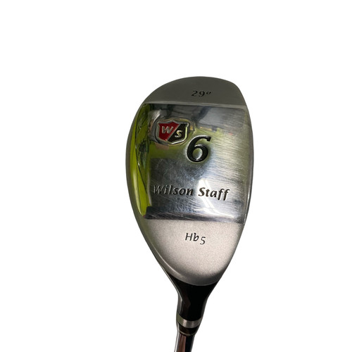 Vist Large View of Product Image Which is Used Wilson HB5 Mens Hybrid Club RH 6 Hybrid