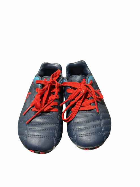 Vist Large View of Product Image Which is Used Brava Soccer Cleats Navy Blue Youth 11.0